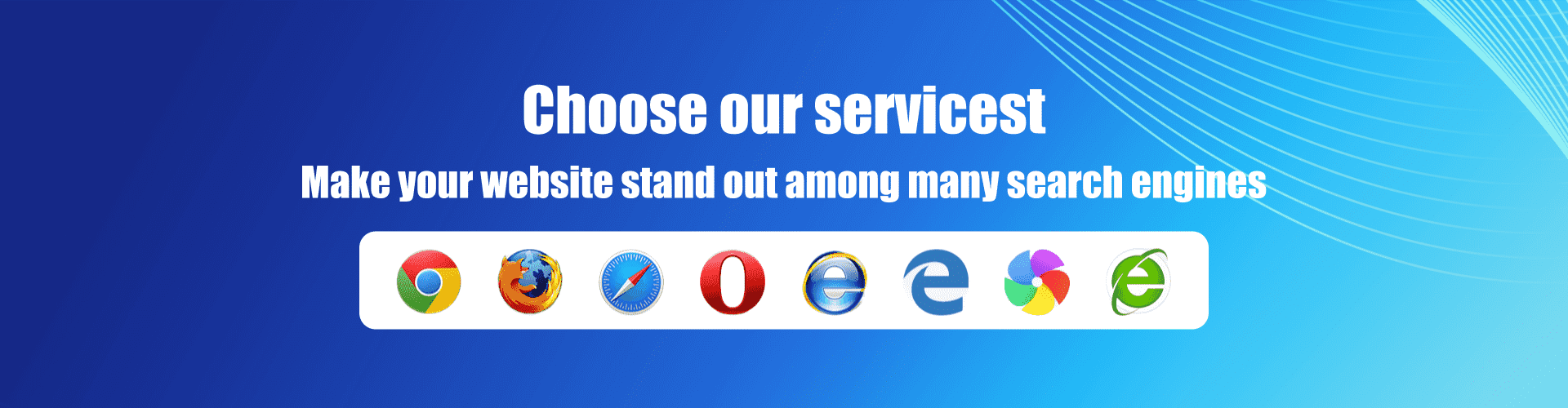 การจัด อันดับเครื่องมือค้นหา เช่น BaiduYoudao , Sogou , Google , Bing , Yahoo ฯ ลฯ